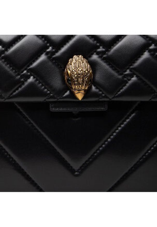 Kurt Geiger Torebka Kensington 1470400109 Czarny. Kolor: czarny. Materiał: skórzane