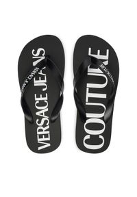 Versace Jeans Couture Japonki 80VA3SQ7 ZSS81 Czarny. Kolor: czarny. Materiał: syntetyk #1