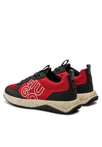 Hugo Sneakersy 50498701 Czerwony. Kolor: czerwony. Materiał: materiał #4