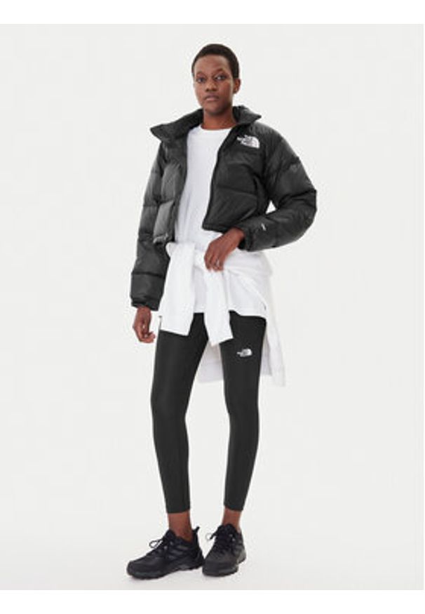 The North Face Kurtka puchowa Nuptse NF0A5GGE Czarny Regular Fit. Kolor: czarny. Materiał: syntetyk