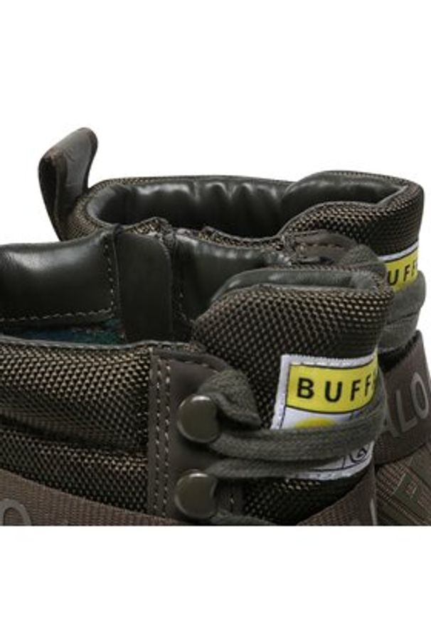 Buffalo Trzewiki Aspha Com1 Laceup Mi BN1622160 Khaki. Kolor: brązowy. Materiał: skóra