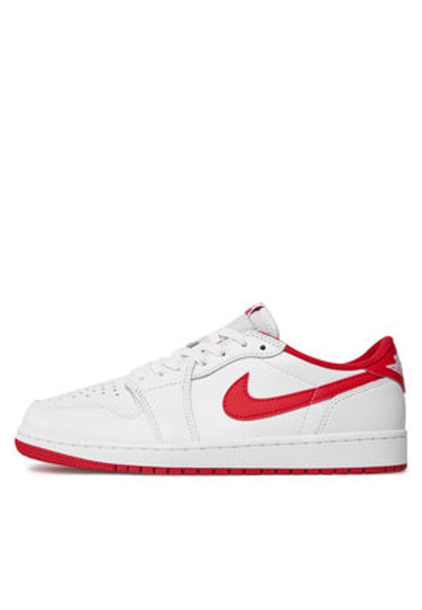 Nike Sneakersy Air Jordan 1 Retro Low CZ0790-161 Biały. Kolor: biały. Materiał: skóra. Model: Nike Air Jordan
