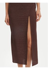 JACQUEMUS Sukienka koktajlowa 25E251DR100-1713 Brązowy Regular Fit. Kolor: brązowy. Materiał: wiskoza. Styl: wizytowy #5