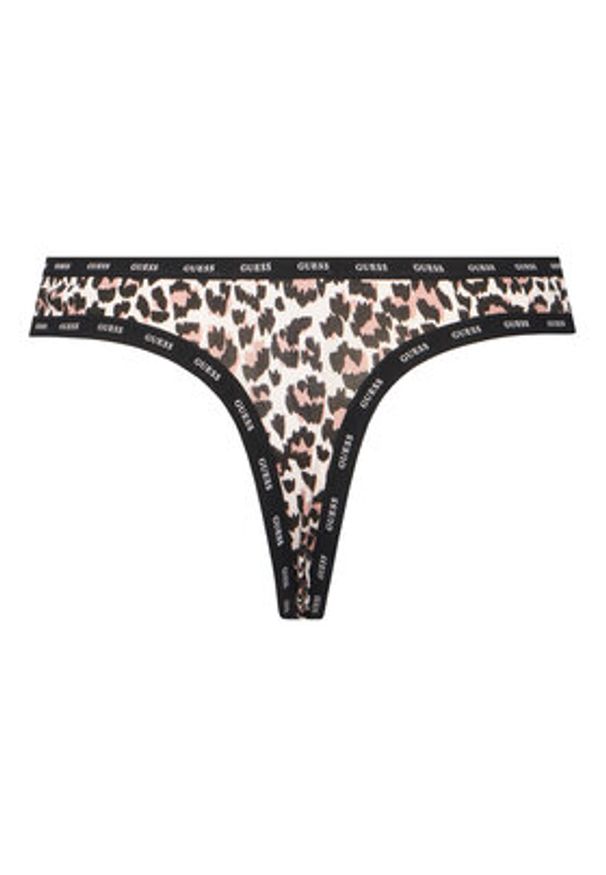 Guess Komplet stringów O5RG22 K6YW1 Kolorowy. Materiał: bawełna. Wzór: kolorowy