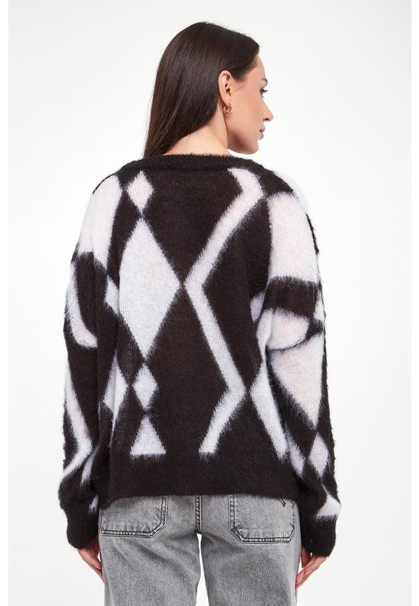 Marella Sport - Sweter damski z moherem Onice MARELLA SPORT. Materiał: moher. Styl: sportowy
