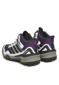 Adidas - adidas Trekkingi Terrex Skychaser Mid GORE-TEX JQ9928 Fioletowy. Kolor: fioletowy. Materiał: materiał #5
