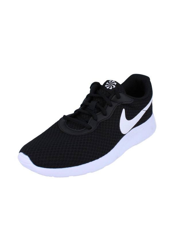 Buty Męskie Sportowe Nike Tanjun. Zapięcie: sznurówki. Kolor: czarny. Materiał: syntetyk, tkanina, materiał. Szerokość cholewki: normalna. Model: Nike Tanjun. Sport: turystyka piesza