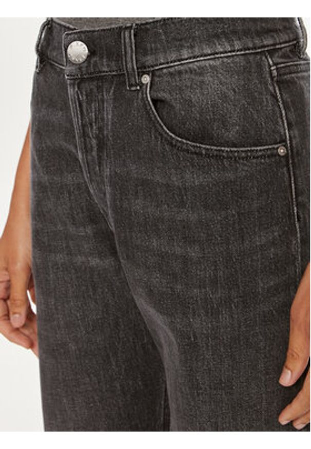 Pinko Jeansy Leyda 103882 A20U Czarny Loose Fit. Kolor: czarny