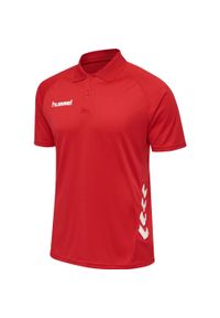 Koszulka polo do piłki nożnej dla dzieci Hummel hml PROMO. Okazja: na co dzień. Typ kołnierza: polo. Kolor: czerwony, wielokolorowy, różowy. Styl: casual #2