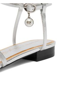 Gino Rossi - GINO ROSSI Sandały CEO-ROSE-LT22866-1 Srebrny. Kolor: srebrny. Materiał: skóra #4