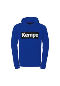 KEMPA - Bluza z kapturem dla dzieci Kempa Promo. Typ kołnierza: kaptur. Kolor: niebieski. Sport: fitness #1