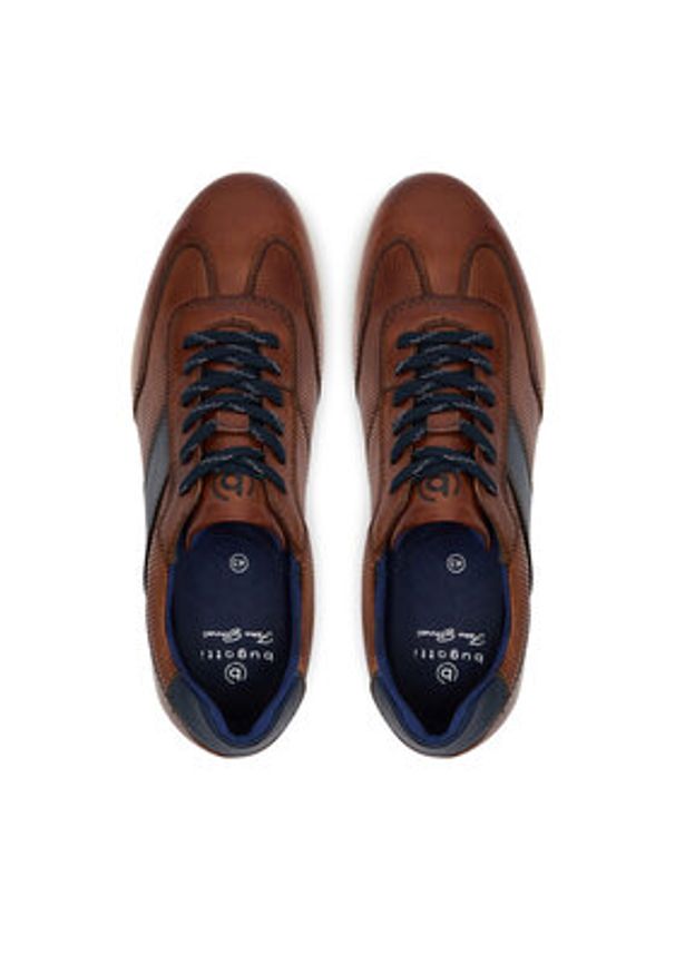 Bugatti Sneakersy 315-A9Q11-4000-6300 Brązowy. Kolor: brązowy. Materiał: skóra