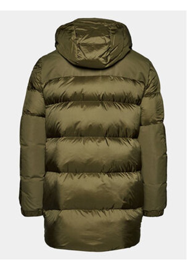 Blauer Kurtka puchowa 23WBLUK03009 Zielony Regular Fit. Kolor: zielony. Materiał: syntetyk, puch