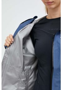 adidas TERREX kurtka przeciwdeszczowa Xperior GTX Paclite damska kolor niebieski gore-tex. Kolor: niebieski. Materiał: tkanina, tworzywo sztuczne, materiał. Technologia: Gore-Tex. Wzór: ze splotem #4