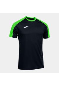 Koszulka do piłki nożnej męska Joma Eco Champioship z krótkim rękawem. Kolor: wielokolorowy, niebieski, czarny, zielony. Długość rękawa: krótki rękaw. Długość: krótkie. Sport: piłka nożna #1