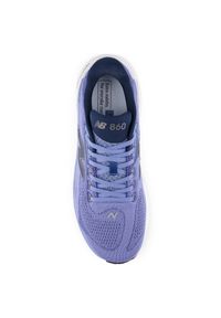Buty męskie New Balance Fresh Foam 860 v15 M8607B2 – niebieskie. Okazja: na co dzień. Kolor: niebieski. Materiał: mesh. Szerokość cholewki: normalna. Wzór: geometria. Sport: bieganie, fitness #3
