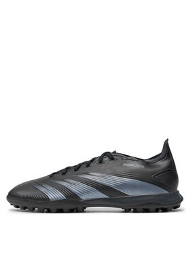 Adidas - adidas Buty do piłki nożnej Predator 24 League Low Tf IE2614 Czarny. Kolor: czarny. Materiał: skóra