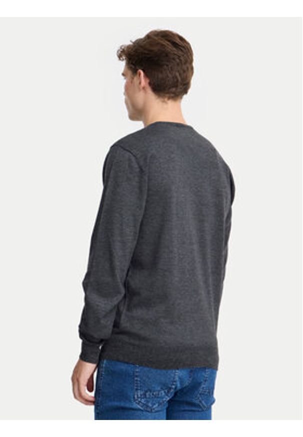Blend Sweter 20717955 Czarny Regular Fit. Kolor: czarny. Materiał: syntetyk
