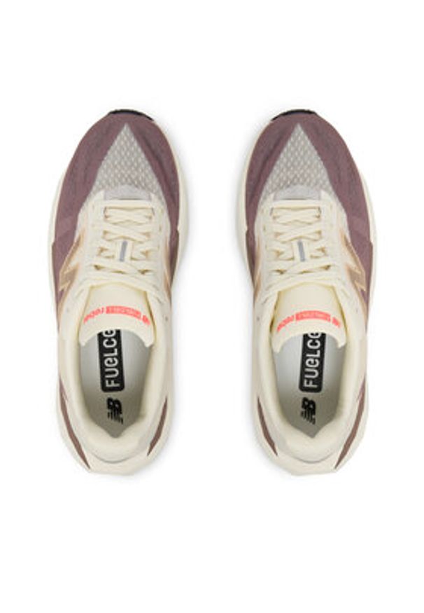New Balance Buty do biegania FuelCell Rebel v5 WFCXLJ5 Beżowy. Kolor: beżowy. Materiał: materiał