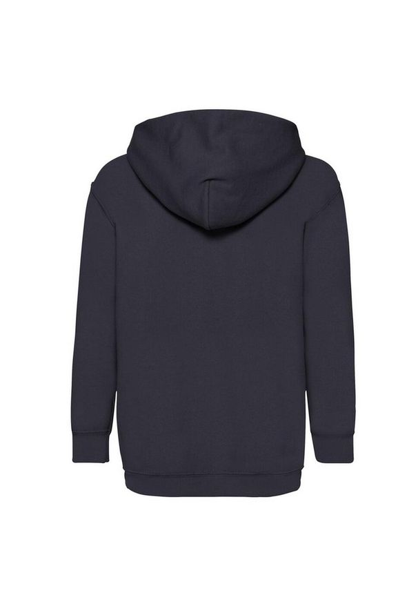 FRUIT OF THE LOOM - Bluza Z Kapturem Dla Dzieci. Typ kołnierza: kaptur. Kolor: niebieski