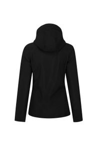 Regatta - Kurtka Damska Venturer 3 Layer Hooded Soft Shell Jacket. Kolor: czarny