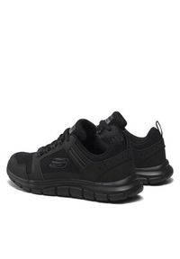 skechers - Skechers Sneakersy Knockhill 232001/BBK Czarny. Kolor: czarny. Materiał: materiał #6