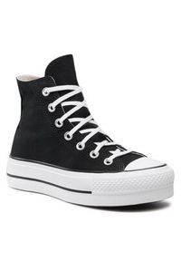 Converse Trampki Chuck Taylor All Star Lift Hi 560845C Czarny. Kolor: czarny. Materiał: materiał #5