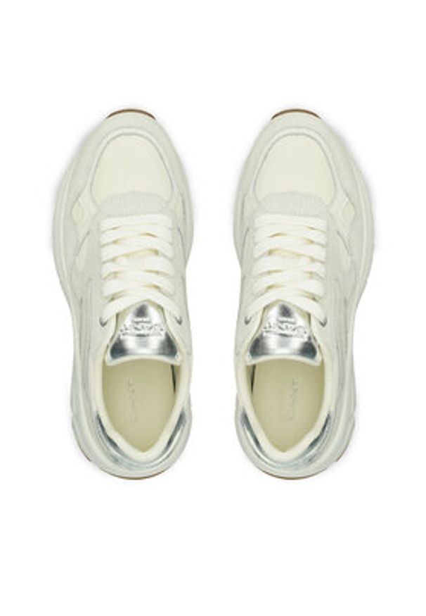 GANT - Gant Sneakersy 29533652 Écru. Materiał: zamsz, skóra