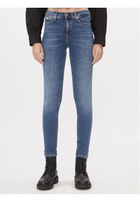 Calvin Klein Jeans Jeansy J20J221581 Niebieski Skinny Fit. Kolor: niebieski