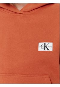 Calvin Klein Jeans Bluza J20J222732 Pomarańczowy Regular Fit. Kolor: pomarańczowy. Materiał: bawełna #5
