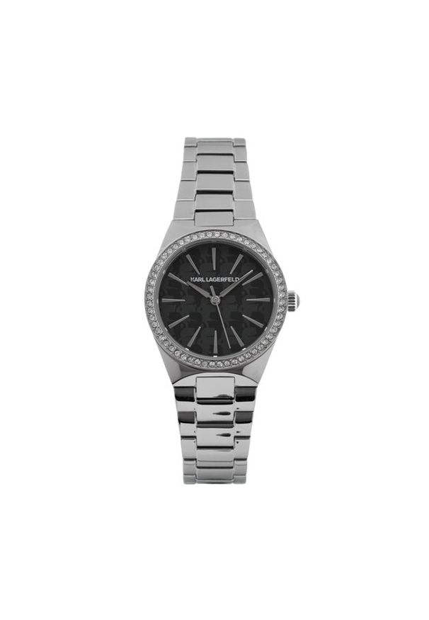 Karl Lagerfeld - KARL LAGERFELD Zegarek R0553105511 Srebrny. Kolor: srebrny
