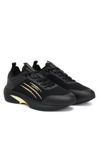 Plein Sport Sneakersy PAES USC0778 STE003N Czarny. Kolor: czarny. Materiał: materiał #5