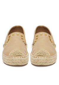 DeeZee Espadryle MSD53 Beżowy. Kolor: beżowy. Materiał: materiał, syntetyk #4
