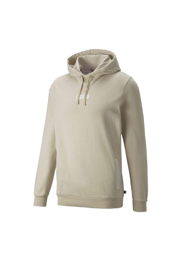 Puma - Bluza Z Kapturem Męska Modern Basics. Typ kołnierza: kaptur. Kolor: beżowy