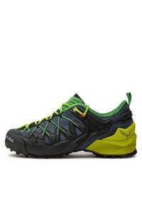 Salewa Trekkingi Ms Wildfire Edge 61346-3840 Granatowy. Kolor: niebieski. Materiał: skóra. Sport: turystyka piesza #4