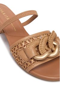Hispanitas Sandały RHV264805 C002 Beżowy. Kolor: beżowy. Materiał: skóra #6