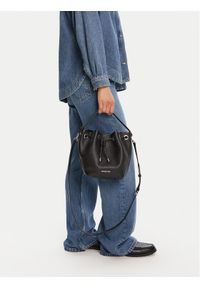 MICHAEL Michael Kors Torebka 30F5SQ7M8L Czarny. Kolor: czarny. Materiał: skórzane