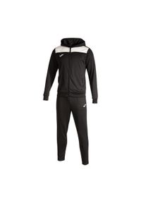 Dziecięcy dres z kapturem Joma Phoenix II. Kolor: czarny, wielokolorowy, biały. Materiał: poliester. Styl: sportowy #1