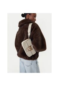 Pinko - Torebka PINKO. Kolor: kremowy #1