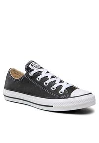 Converse Trampki Chuck Taylor All Star Ox 132174C Czarny. Kolor: czarny. Materiał: skóra #5