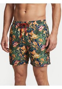 Guess Szorty kąpielowe F6GT21 WG282 Kolorowy Regular Fit. Materiał: syntetyk. Wzór: kolorowy #1
