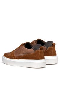 Geox Sneakersy U Deiven U465WA 02247 C6003 Brązowy. Kolor: brązowy. Materiał: skóra #5