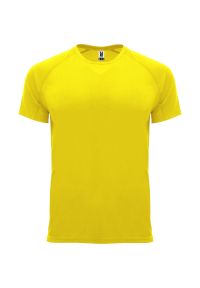 ROLY - T-shirt Dziecięca Sportowy Bahrain. Kolor: żółty