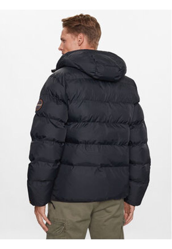 Napapijri Kurtka zimowa Rainforest NP0A4HMA Czarny Regular Fit. Kolor: czarny. Materiał: syntetyk. Sezon: zima