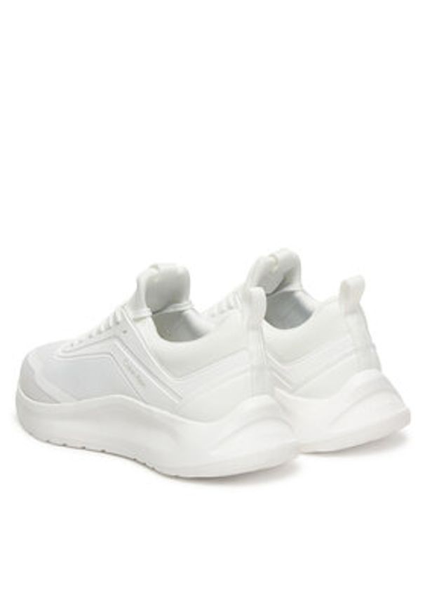 Calvin Klein Sneakersy Light Eva Run Sock Mesh HW0HW03023 Biały. Kolor: biały. Materiał: materiał. Sport: bieganie
