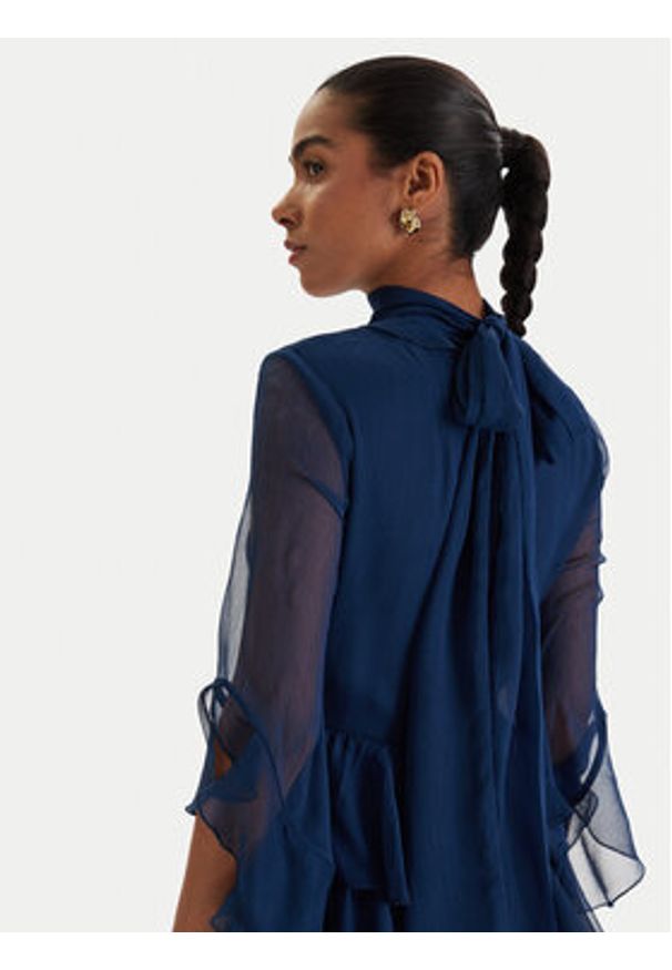 BARDOT - Bardot Sukienka koktajlowa Norah 60273DB Granatowy Slim Fit. Kolor: niebieski. Materiał: syntetyk. Styl: wizytowy