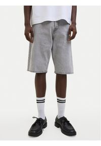 Jack & Jones Szorty jeansowe Ron 12278463 Szary Regular Fit. Kolor: szary. Materiał: bawełna #1