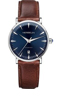 GREEN CELL - Zegarek Green Cell Zegarek męski Herbelin 1647AP15BR brązowy. Kolor: brązowy #1