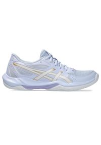 Dziecięce buty halowe Asics Gel-Rocket 12. Kolor: niebieski. Sport: siatkówka, bieganie #1