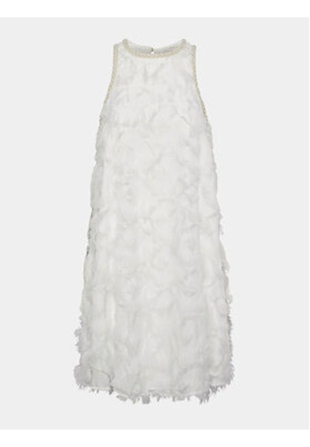 YAS Sukienka koktajlowa Pazy 26028873 Biały Standard Fit. Kolor: biały. Materiał: syntetyk. Styl: wizytowy